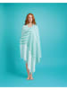 Towel to Go Strandtuch "Towel To Go - Bali" in Türkis/ Grün - (L)180 x (B)100 cm