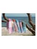 Towel to Go Strandtuch "Towel To Go" in Türkis/ Grün - (L)180 x (B)100 cm