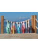 Towel to Go Strandtuch in Grau/ Gelb - (L)180 x (B)100 cm