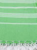 Samimi Chusta hammam w kolorze zielonym - 180 x 100 cm