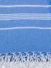 Samimi Chusta hammam w kolorze niebieskim - 180 x 100 cm