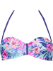 Venice Beach Bikinitop turquoise/roze