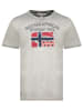 Geographical Norway Shirt "Jotz" in Grau