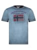 Geographical Norway Shirt "Jotz" blauw