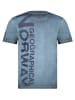Geographical Norway Shirt "Jotz" blauw