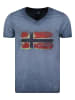 Geographical Norway Shirt "Joasis" in Dunkelblau