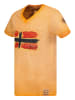 Geographical Norway Koszulka "Joasis" w kolorze pomarańczowym