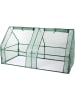 Gartenfreude Gewächshaus in Transparent/ Grün - (B)185 x (H)95 x (T)95 cm