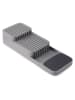 JosephJoseph Messerordnungshelfer "DrawerStore" in Grau - (B)39,5 x (H)7,5 x (T)14 cm