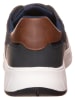 S. Oliver Leder-Slipper in Dunkelblau