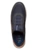 S. Oliver Leder-Slipper in Dunkelblau
