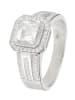 DIAMOND & CO Weißgold-Ring "Remban" mit Diamanten