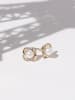 DIAMOND & CO Gold-Ohrstecker "Mitsa" mit Diamanten und Perlen