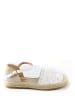 Foreverfolie Enkelsandalen wit/beige