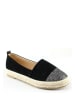 Foreverfolie Espadryle w kolorze czarnym