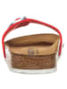 Birkenstock Klapki "Madrid" w kolorze czerwonym