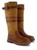 Leder-Stiefel "Norway" in Hellbraun