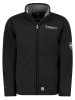 Fleecejacke in Schwarz