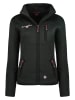 Fleecejacke "Tedeneak" in Schwarz