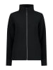 Fleecejacke in Schwarz