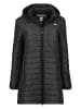 Steppjacke "Atikeak" in Schwarz