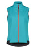 Softshellbodywarmer turquoise
