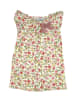 Jurk beige/rood
