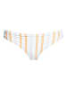 Figi bikini "Beach Classics" w kolorze białym ze wzorem