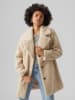 Teddymantel beige