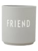 Kubek "Friend" w kolorze szarym - 250 ml