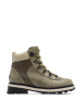 Leren boots "Lennox" kaki