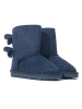 Winterboots "Belezza" donkerblauw