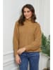 Wollpullover "Baby" in Camel
