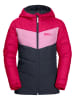 Steppjacke "Three Hills" in Dunkelblau/ Pink/ Rosa