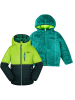 Wende-Steppjacke "Wolf" in Grün