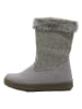Leren boots grijs