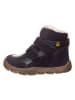 Leren barefootschoenen donkerblauw