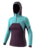 Fleece vest "Tour Wool" blauw/paars