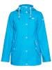 Regenjacke in Hellblau