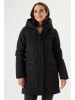 Parka in Schwarz