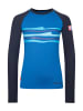 Zwemshirt "Haukland" donkerblauw/blauw