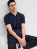 Poloshirt in Dunkelblau