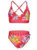 Bikini "Nixie" w kolorze różowym ze wzorem