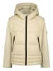 Doorgestikte jas "Tacido" beige