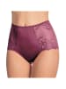 Pełne figi high waist w kolorze fioletowym