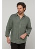 Linnen blouse groen