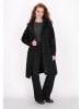 Parka w kolorze czarnym