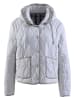 Steppjacke in Hellgrau