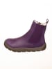 Leder-Barfußschuhe in Lila
