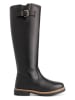 Leder-Stiefel "Dannemare" in Schwarz